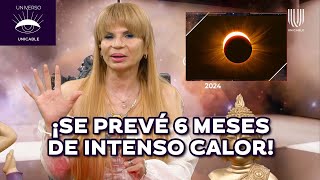 Mhoni Vidente predice días difíciles por el eclipse total del sol del 8 de abril  Universo Unicable [upl. by Euqnom]