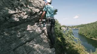 Mohonk Mountain House Via Ferrata [upl. by Llednil18]