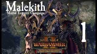 Total War Warhammer 2 Campaign 1  Dark Elves Malekith with Facecam Very Hard [upl. by Araldo]