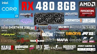 RX 480 8GB Test in 50 Games in 2022 [upl. by Beck]