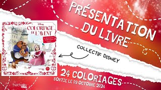 Coloriage de lavent Disney  Livre de coloriage Hachette Heroes [upl. by Emad183]