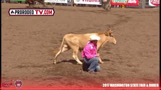 Rowdy Parrott 37 Seconds 2017 Washington State Fair Pro Rodeo [upl. by Adriel248]