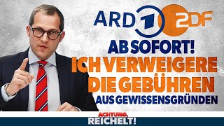 Kein Rundfunkbeitrag mehr Warum ich ARD amp ZDF nicht weiter mit meinem Gewissen vereinbaren kann [upl. by Samaj]