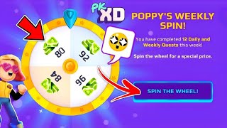 🚨PK XD FREE GEMS🤑 SPIN UPDATE🤩😱  HOW TO GET FREE GEMS SPIN  PK XD LUNAR UPDATE 2024 KINGPRO24 [upl. by Diane890]