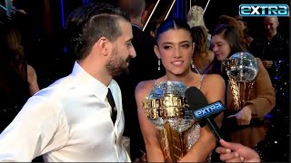 Charli D’Amelio REACTS to DWTS Season 31 Win Exclusive [upl. by Henriques]