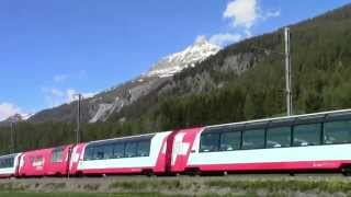 Short Trip on the Glacier Express  Switzerland By Rail [upl. by Holloway]