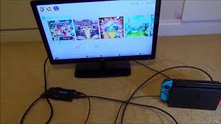 How to connect your Nintendo Switch to a TV or Monitor WITHOUT HDMI [upl. by Odlanar]