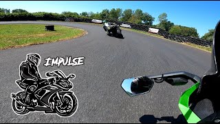 LindauRing Track Day II  Kawasaki Zx10R Crash [upl. by Attayek635]