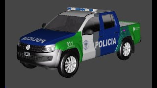 REL IVF Volkswagen Amarok  Policía Bonaerense [upl. by Aicatsue876]