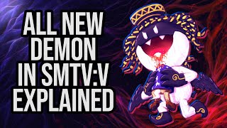 All New SMTVV Demon Lore amp Design Explained [upl. by Llenaj]