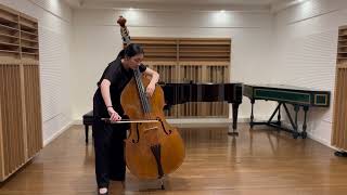 Giovanni Bottesini Double Bass Tarantella  XueChing Tan [upl. by Dannel365]