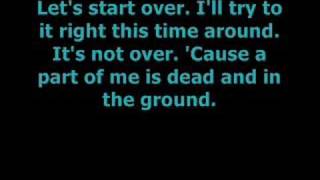 Chris Daughtry  Its Not Over LYRICS [upl. by Arraeis]