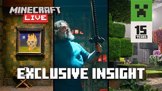 Minecraft Live 2024 A MINECRAFT MOVIE  EXCLUSIVE INSIGHT [upl. by Tserrof85]