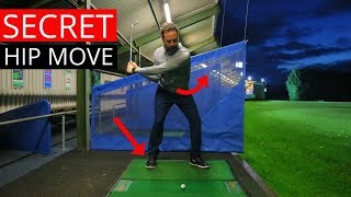 HOW TO GET THE PERFECT HIP ROTATION IN THE DOWNSWING [upl. by Carli]