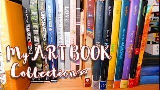 My ART BOOK Collection  Animation Video Game Illustration Books amp More  MissKerrieJ [upl. by Kadner]