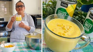 Atol de Elote con ELOTE ENLATADO🫢 pero tienes que saber cual es el truco que no falla🤫 [upl. by Jenilee]