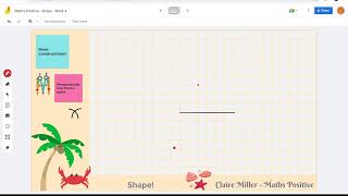 Maths Positive Home Ed Maths  Shape  Week 4 [upl. by Eireva]