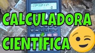 COMO USAR UNA CALCULADORA CIENTÍFICA  PARTE 2  TUTORIAL [upl. by Sisely]