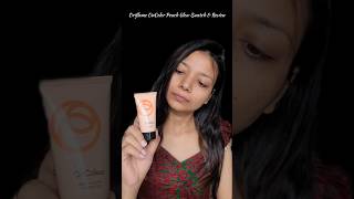 Oriflame Oncolor peach glow genuine review amp face swatch oriflame oriflameindia [upl. by Nimrac]