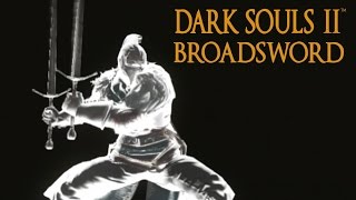 Dark Souls 2 Broadsword Tutorial dual wielding w power stance [upl. by Euqinomod729]