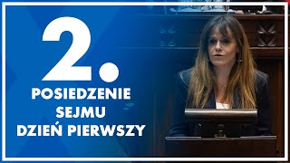 2 posiedzenie Sejmu  dzień pierwszy 16 stycznia 2024 r [upl. by Ahsinauq]