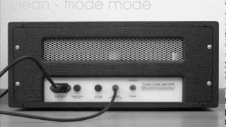 Handmade AX84 P1 tube amp  pentodetriode mode [upl. by Doretta361]