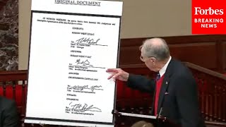 Chuck Grassley Demands Investigation Into Hunter Biden After Unveiling New Document [upl. by Ylehsa994]