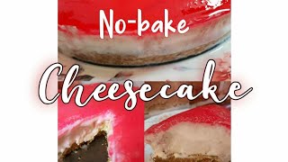 Cheesecake Recipe Without Cream Cheese   No Bake Recipe  SMAKH COUSINS [upl. by Cornela]