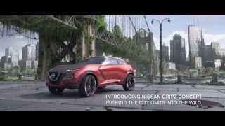 The Nissan Gripz Concept Car A Radical Sports Crossover [upl. by Gristede]