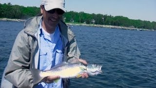 Saltwater Fishing Tips for Bluefish and Weakfish  Jigging with the Only Jig that Flexes [upl. by Martens238]