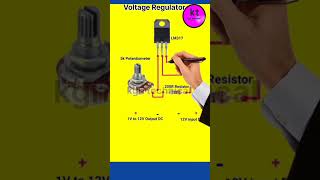 1V to 12V Adjustable Ampere Voltage Regulator circuit diagram [upl. by Akcimat]