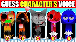 Can You Guess The Phase 4 3 2 1 Sprunki Characters By Their VOICES 🔊  Incredibox Sprunki Quiz [upl. by Harmonia621]