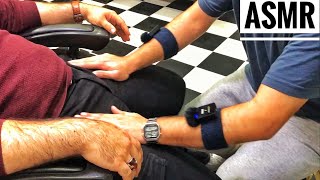 ASMR MASSAGE • My legs and front muscles relaxed • I fainted I cant wake up [upl. by Irafat280]