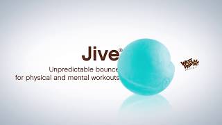 West Paw Zogoflex Jive Dog Ball [upl. by Nyvets]