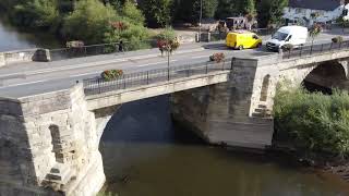 Bridgnorth Shropshire drone view [upl. by Naman]