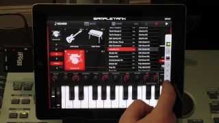 SampleTank amp Audiobus Tutorial  How to connect your apps with Audiobus and SampleTank [upl. by Chiles]