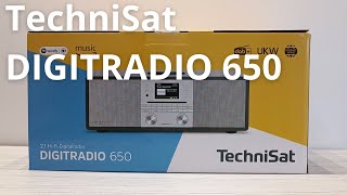 TechniSat DIGITRADIO 650  radio HiFi FM DAB radio internetowe CD Bluetooth Spotify recenzja [upl. by Nylrak136]