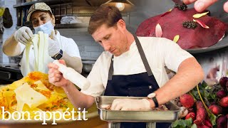 24 Hours at a MichelinRated Restaurant From Ingredients To Dinner Service  Bon Appétit [upl. by Cally]