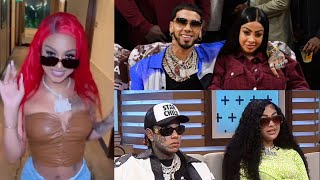 la perversa dice que yailin es alguien por tekashi y anuel AA [upl. by Hbahsur]