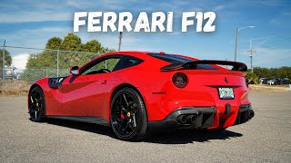 Ferrari F12 Berlinetta Driving REVIEW [upl. by Partan913]