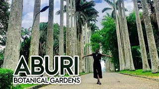 Full Tour of The BEAUTIFUL ABURI BOTANICAL GARDENS in Eastern Region Ghana [upl. by Byram68]