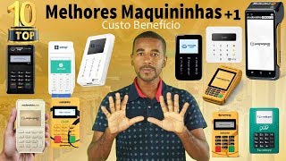 10 Melhores Maquininha Sem Mensalidade  Moderninha Smart [upl. by Helene]