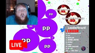 CaseOh Plays Agario With Chat Full Stream Clip [upl. by Hiasi]