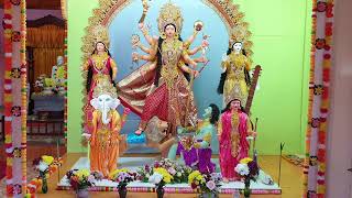 Ramakrishna Mission Mauritius Durga Puja 2024 SAPTAMI [upl. by Morocco]