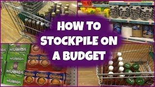 How to Stockpile on a Budget  Holly Vlogs [upl. by Yecats]