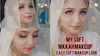 Do your makeup at home Soft makeup best for nikah brides ❤️ [upl. by Ulick]