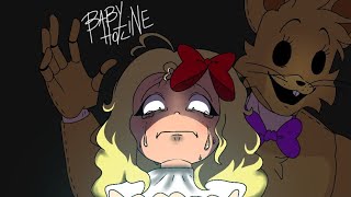 BABY HOTLINE MEME fnaf  flipaclip [upl. by Selina413]