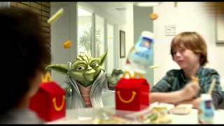 Star Wars Mcdonalds Happy Meal TV Ad [upl. by Anauqahs]