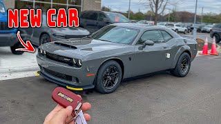 TAKING DELIVERY OF A 2023 DODGE DEMON 170 [upl. by Eilata836]