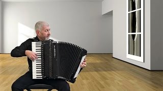 ASTOR PIAZZOLLA Accordion Music Tango Argentino  Sentimental  Acordeon instrumental Akkordeon [upl. by Munroe]